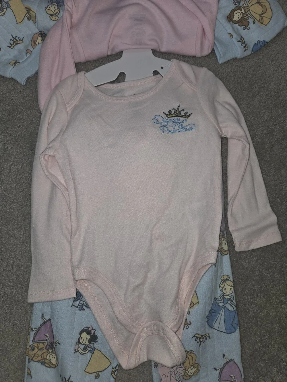 Disney Baby 4 piece ribbed set, Disney Princess